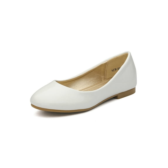 DREAM PAIRS Girls Dress Shoes Slip on Ballerina Flats(Toddler/Little Kid/Big Kid)