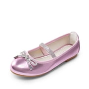 DREAM PAIRS Girls Dress Shoes Slip-on Flower Girl Ballet Flats for Party, Wedding, Performance, Prom, Graduation