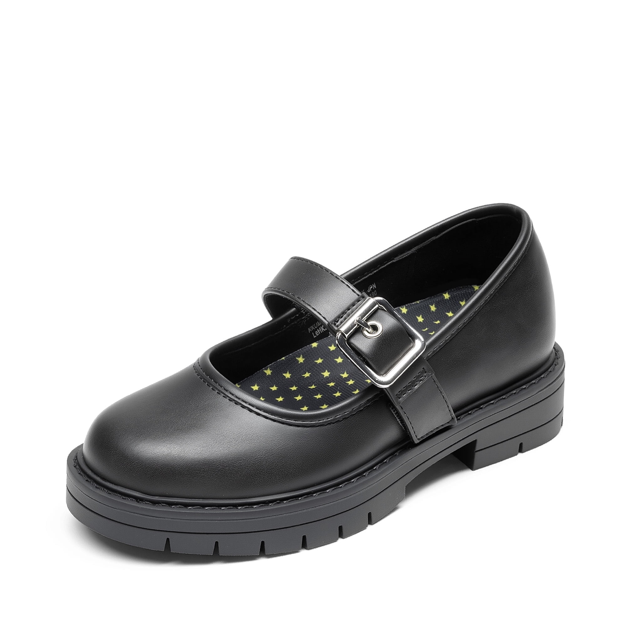 Girls'Mary Jane School Flats Classic Uniform Dress Shoes