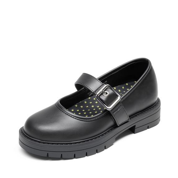 DREAM PAIRS Girls'Mary Jane School Flats Classic Uniform Dress Shoes