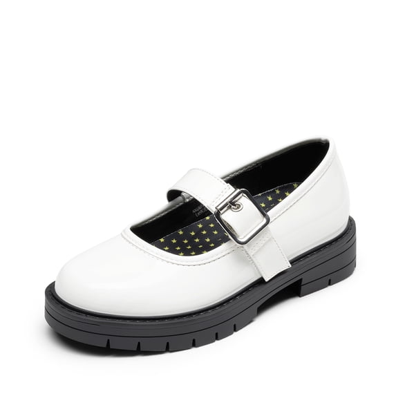 DREAM PAIRS Girls'Mary Jane School Flats Classic Uniform Dress Shoes