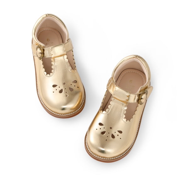 DREAM PAIRS Girls' Mary Jane School Dress Shoes with Wide Toe Box, Hook-and-Loop Strap & Slip-Resistant Outsole