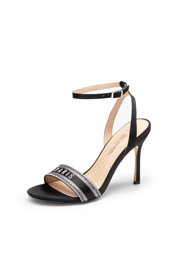 High Stilettos Heels for Women Sexy Open Toe Strappy Sandals Shoes Ankle Strap Fashion Dressy Heels for Party Wedding
