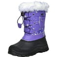 thumbnail image 1 of DREAM PAIRS Kids Boys & GirIs Winter Waterproof Outdoor Sports Snow Boots KSNOW PURPLE Size 10, 1 of 6