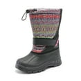 thumbnail image 1 of DREAM PAIRS Kids Boys Girls Waterproof Mid Calf Snow Boots Outdoor Insulated Winter Warm Duck Boots Black/Camo Size 3, 1 of 7