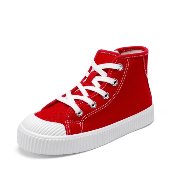DREAM PAIRS Kids Casual Sneakers High Top Canvas Walking Shoes for Little Boys & Girls