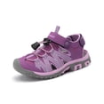 thumbnail image 1 of DREAM PAIRS Kids Girls Boys Soft Sole Crib Sandals Toddler Beach Sneakers Shoes 181108K PURPLE/LIGHT/PURPLE Size 2, 1 of 5