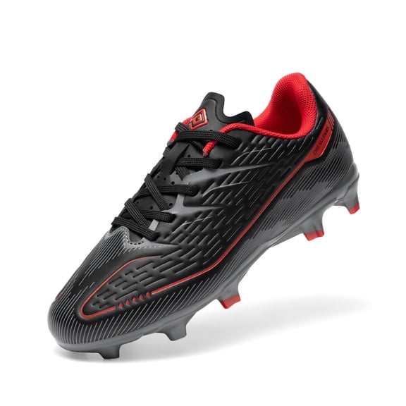 DREAM PAIRS Kids Multi Ground Soccer Cleats with High-Speed Anti-Twist TPU Plate Athletic Football Shoes for Little/Big Kids