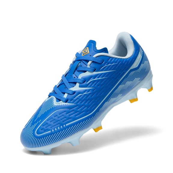 DREAM PAIRS Kids Multi Ground Soccer Cleats with High-Speed Anti-Twist TPU Plate Athletic Football Shoes for Little/Big Kids