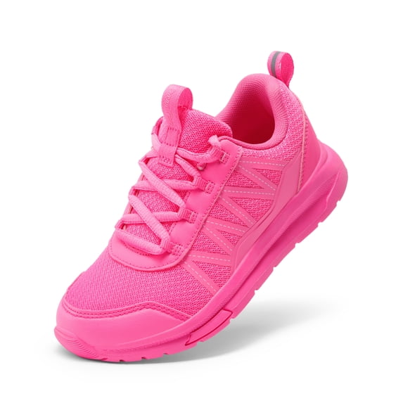 DREAM PAIRS Kids' Running Shoes, Lightweight Breathable Sneakers with Lace-Up Design, Cushioned Comfort and Non-Slip Sole for School, Gym, Walking and Play