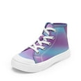 thumbnail image 1 of BURUDANI Kids Casual Sneakers High Top Canvas Walking Shoes for Little Boys & Girls, 1 of 6