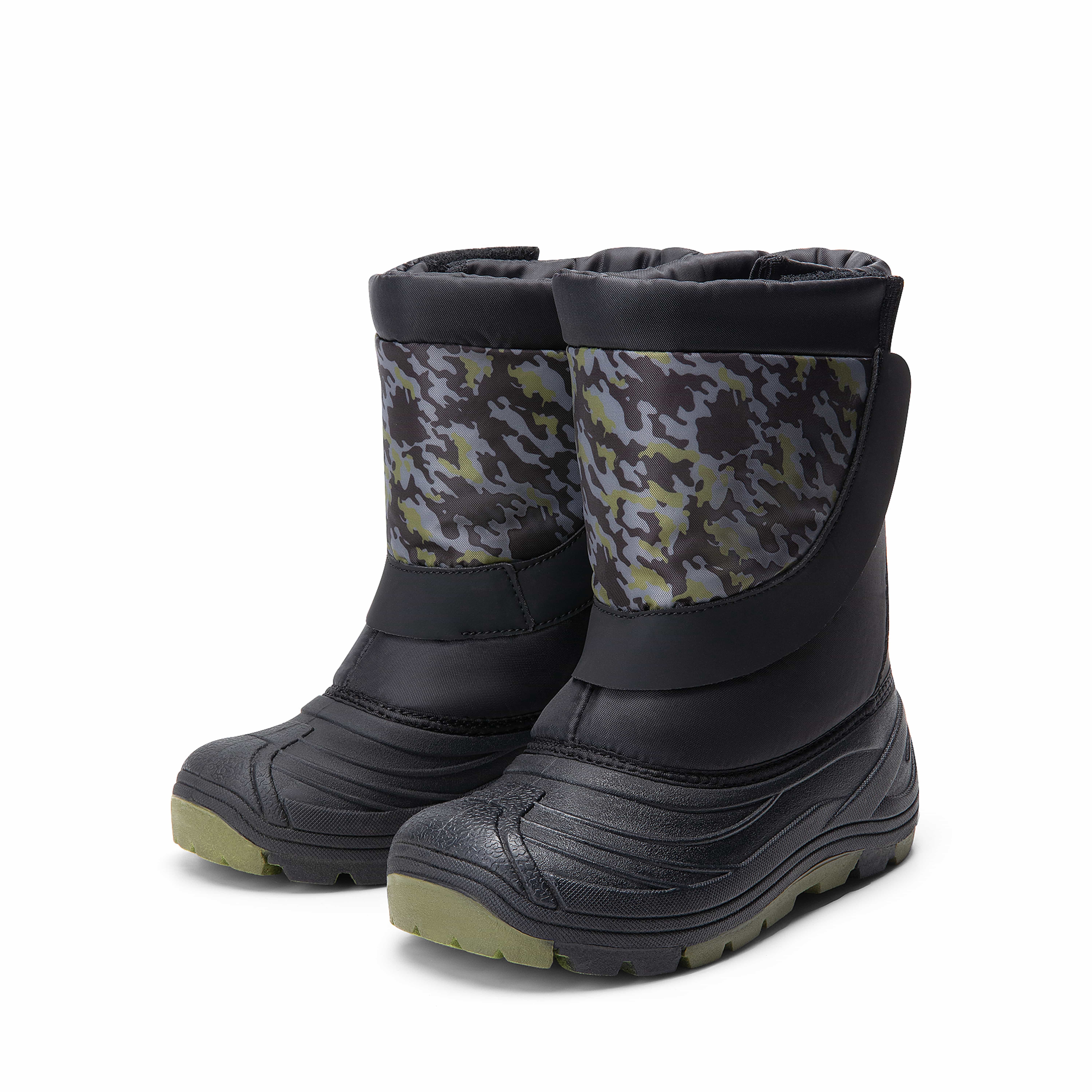 DREAM PAIRS Kids Snow Boots Boys & Girls Winter Waterproof Mid-Calf ...