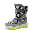 thumbnail image 1 of DREAM PAIRS Boys' Snow Boots, Mid-Calf Winter Boots with Warm Lining, Water-Resistant Upper, Hook-and-Loop Closure and Anti-Slip TPR Outsole, 1 of 6