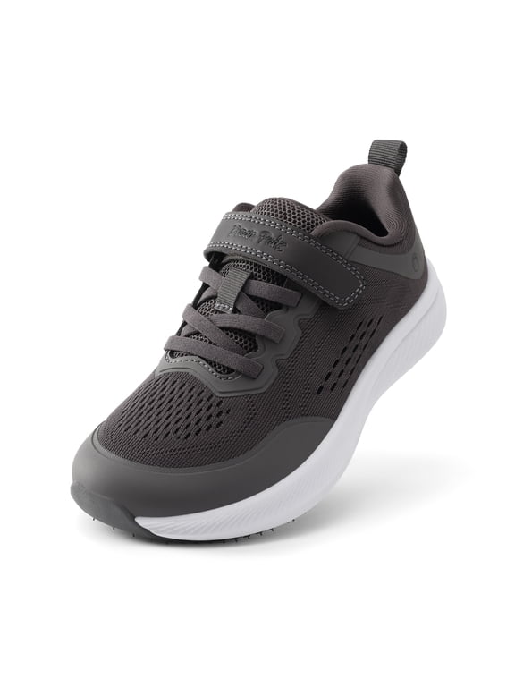 Kids Wide Toe Box Running Sneakers Breathable Lightweight Athletic Shoes for Boys and Girls