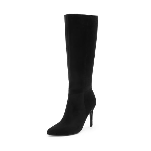 DREAM PAIRS Knee High Boots for Women, Sexy Pointed Toe Stiletto High Heel Boots, Fashion & Classic Dress Shoes