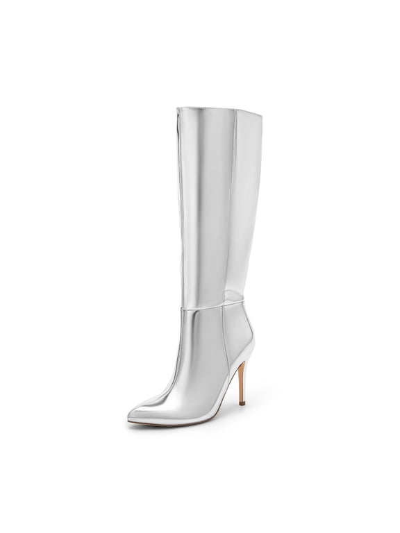 Knee High Boots for Women, Sexy Pointed Toe Stiletto High Heel Boots, Fashion & Classic Dress Shoes