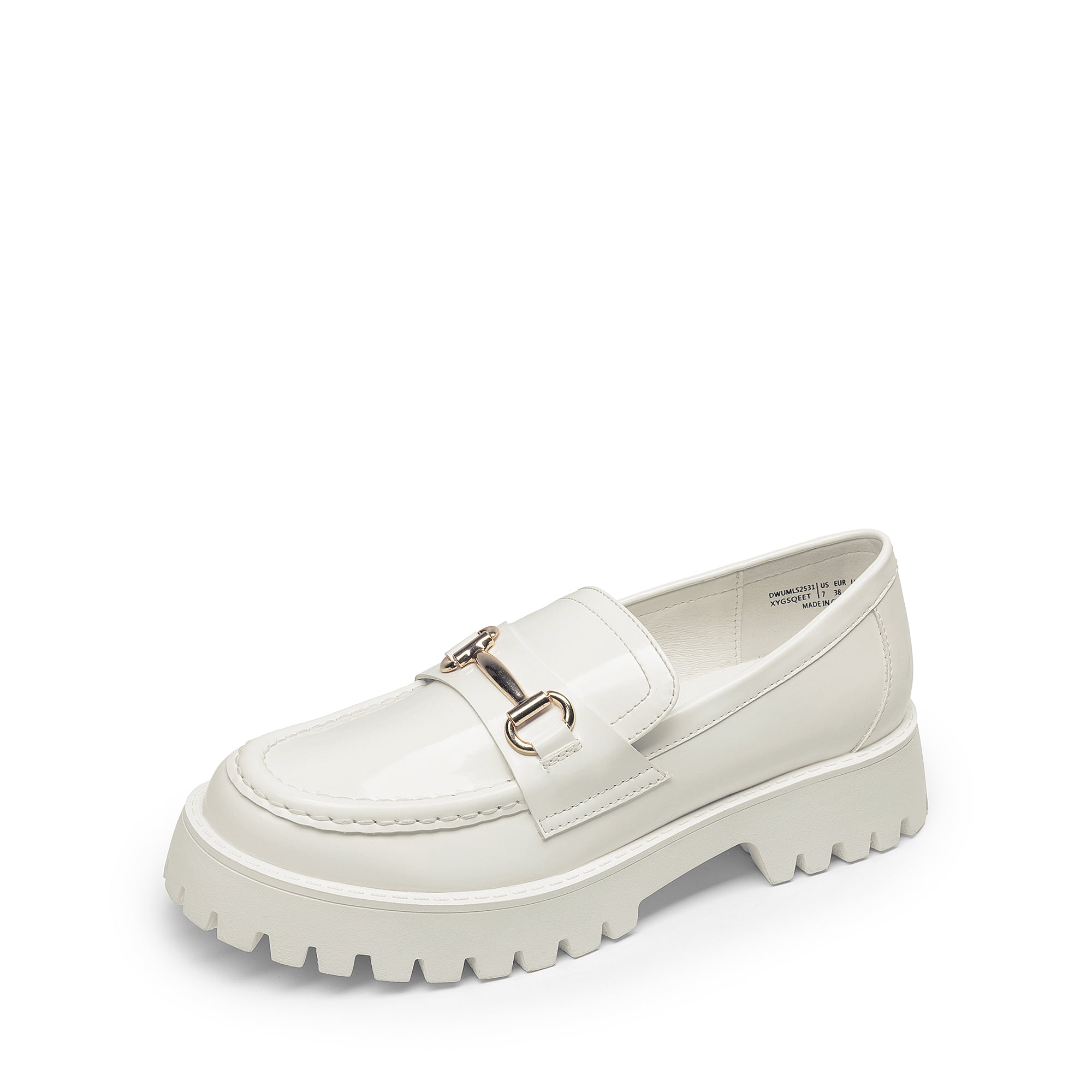 DREAM PAIRS Loafers for Women Platform Chunky Penny Loafer Slip On ...