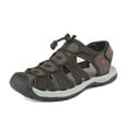 thumbnail image 1 of DREAM PAIRS Men Fisherman Sandals Casual Hiking Sandals Comfort Outdoor Sport Shoes Summer 160912-M-NEW BROWN/BLACK/ORANGE Size 15, 1 of 7