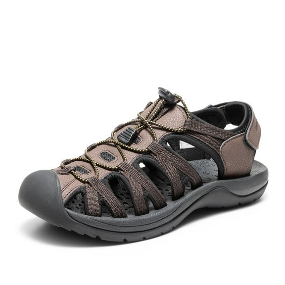 DREAM PAIRS Men's 160912-M-NEW Adventurous Summer Outdoor Sandals