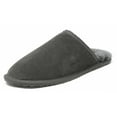 thumbnail image 1 of DREAM PAIRS Mens Fashion Comfort Slip On House Shoes sheepskin fur lining Scuff Slippers AVALON GREY Size 6.5, 1 of 1