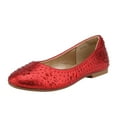 thumbnail image 1 of DREAM PAIRS Nina-100 Girls Dress Shoes Classic Ballet Flats, 1 of 5