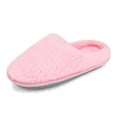 thumbnail image 1 of DREAM PAIRS Plush Fuzzy Slippers For Women Slip on Indoor Winter House Slippers Women's Bedroom Slippers Shoes GEROLDY PINK Size 6, 1 of 3