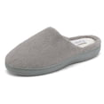 thumbnail image 1 of DREAM PAIRS Slippers For Women Memory Foam Winter Slippers Faux Fur Anti-slip House Slippers TILLIA GREY Size 6, 1 of 5