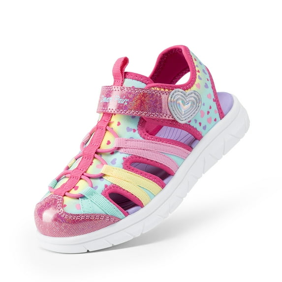 DREAM PAIRS Toddler Boys Girls Sport Sandals Cute Breathable Lightweight Outdoor Play Casual Closed Toe Hook and Loop for Toddlers & Little Kids