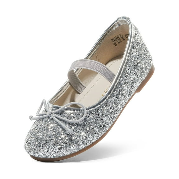 DREAM PAIRS Toddler Girls Dress Shoes Party Wedding Flower Girl Ballet Flats