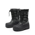 thumbnail image 1 of DREAM PAIRS Unisex Kids Knee High Waterproof Insulated Snow Boots, Black, Size 12, 1 of 7