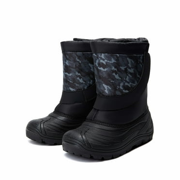 DREAM PAIRS Winter Zip Snow Boots Outdoor Warm Waterproof Sport Snow Boot