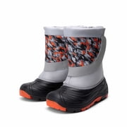 DREAM PAIRS Winter Zip Snow Boots Outdoor Warm Waterproof Sport Snow Boot