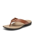 thumbnail image 1 of DREAM PAIRS Women Comfortable Flip Flops with Arch Support, Anti-Slip Sole, Water-Friendly Summer Sandals, 1 of 8