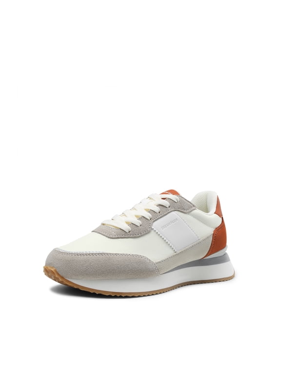 Women Fashion Sneakers Walking Tennis Sports Athletic Comfortable Lightweight Running Lace Up Retro Classic Casual Sneaker
