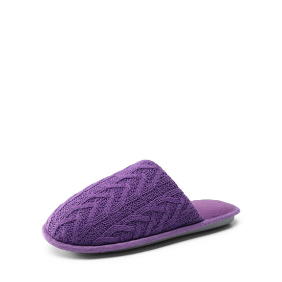 DREAM PAIRS Women Memory Foam Slippers Knitted House Shoes Anti-Skid Sole for Indoor & Outdoor
