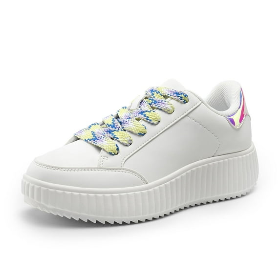 DREAM PAIRS Women Platform Chunky Sneakers Dee Comfortable Casual Fashion Sneaker