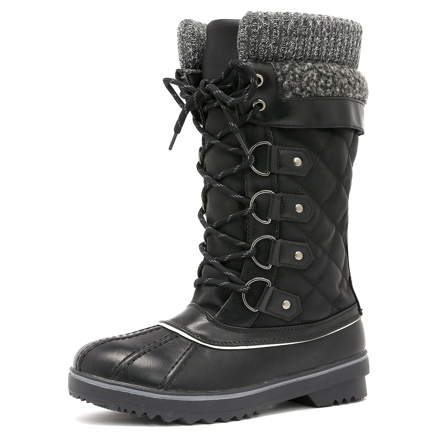 Dream Pairs Women's Waterproof Winter Snow Boots, Faux Fur Lined