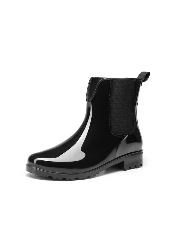 Women Wellies and Wellington Boots for Outdoor, Waterproof Fashion Boots, Calf Wellies Boots, Comfortable and Cozy