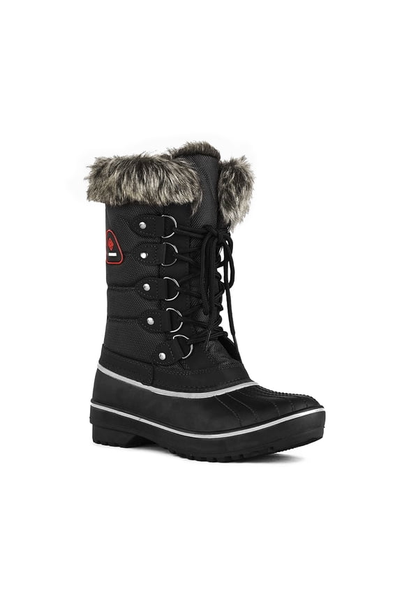 Women Winter Mid Calf insulation Waterproof Faux Snow Boots