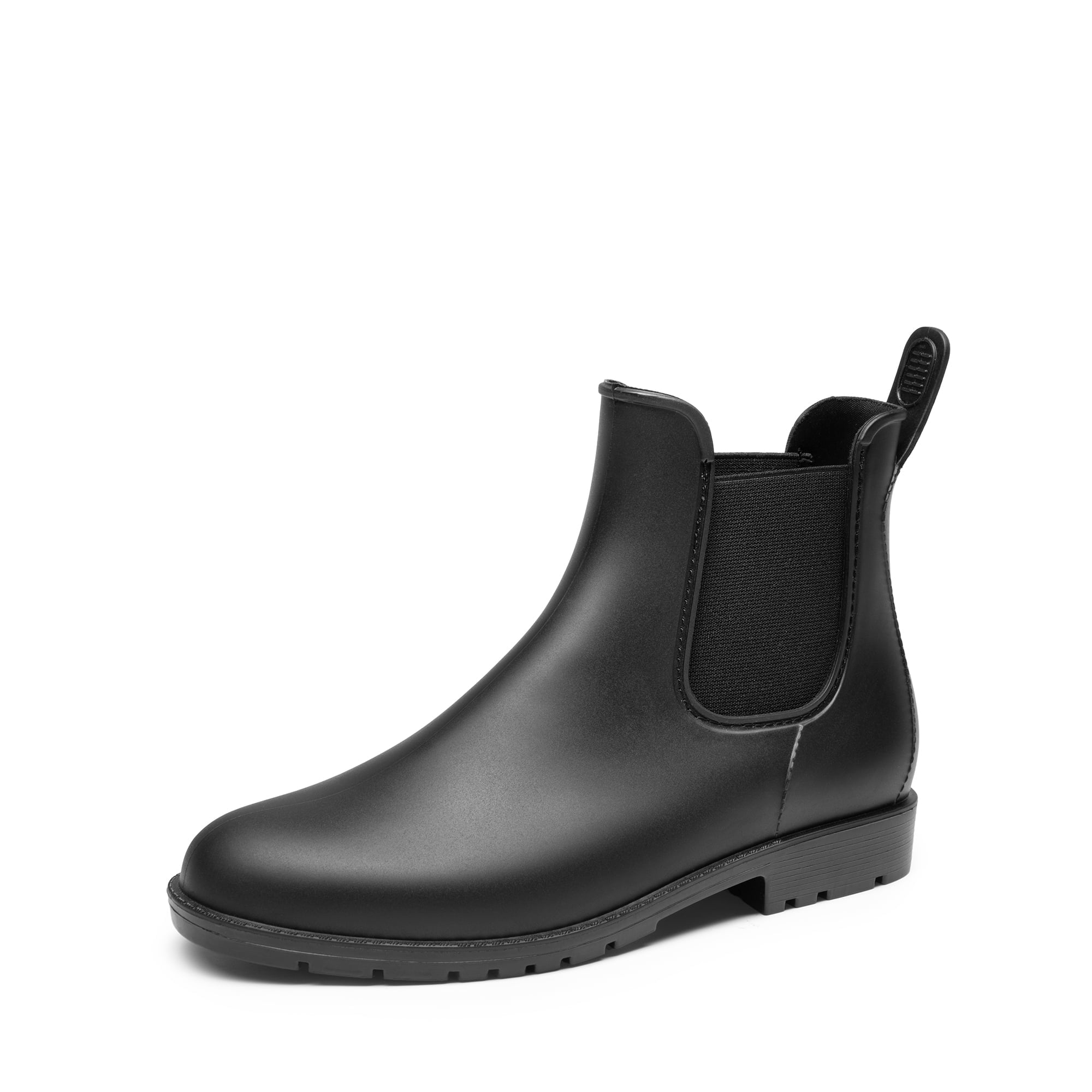DREAM PAIRS Women's Ankle Rain Boots Chelsea Short Boots Waterproof Elastic Slip On Lightweight Comfortable Garden Outdoor Shoes