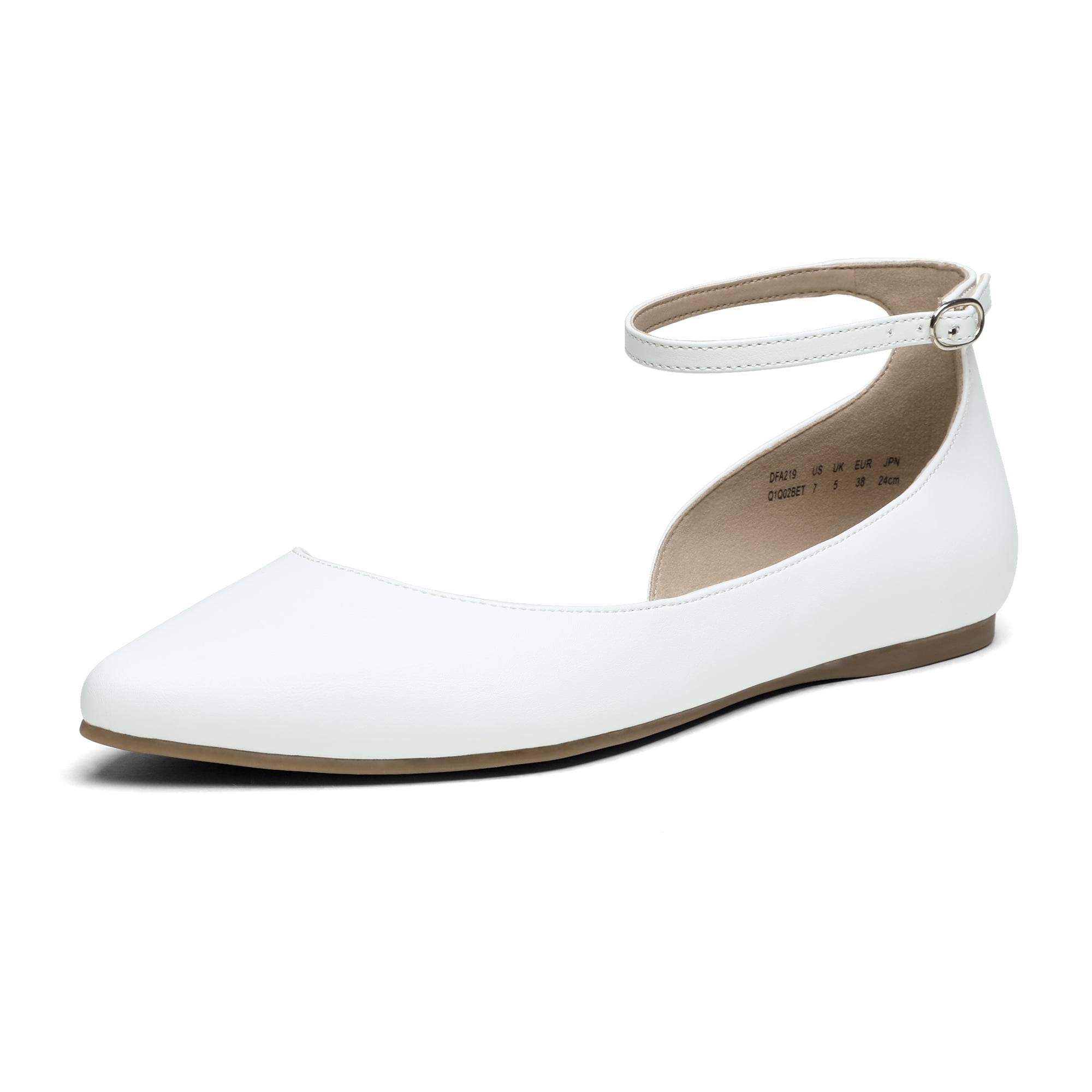 DREAM PAIRS Women’s Ankle Strap Comfortable Dress Ballet D'Orsay Flats ...