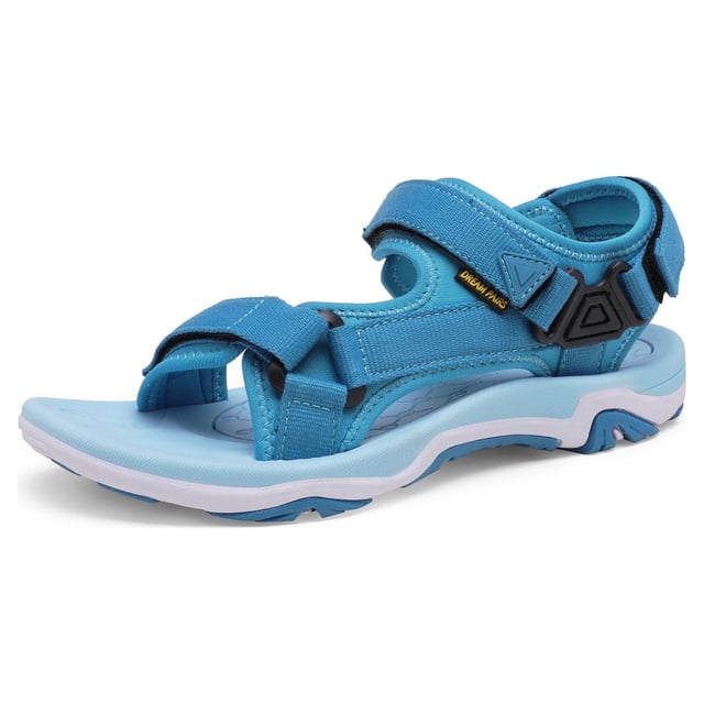 DREAM PAIRS Women’s Arch Support Hiking Sandals Sport Outdoor Athletic Comfortable Summer Beach Water Sandals DSA214 NAVY Size 6