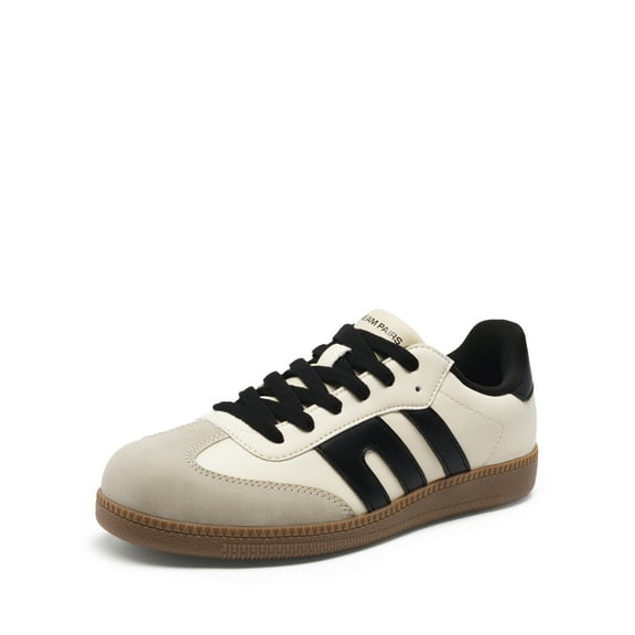 DREAM PAIRS Women's Athletic Shoes Lightweight Running Gym Training Shoes with Retro Suede Toe