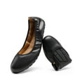 thumbnail image 1 of BURUDANI Women’s Ballet Flats Foldable Round Toe Dressy Comfortable Slip On Dress Shoes, 1 of 7