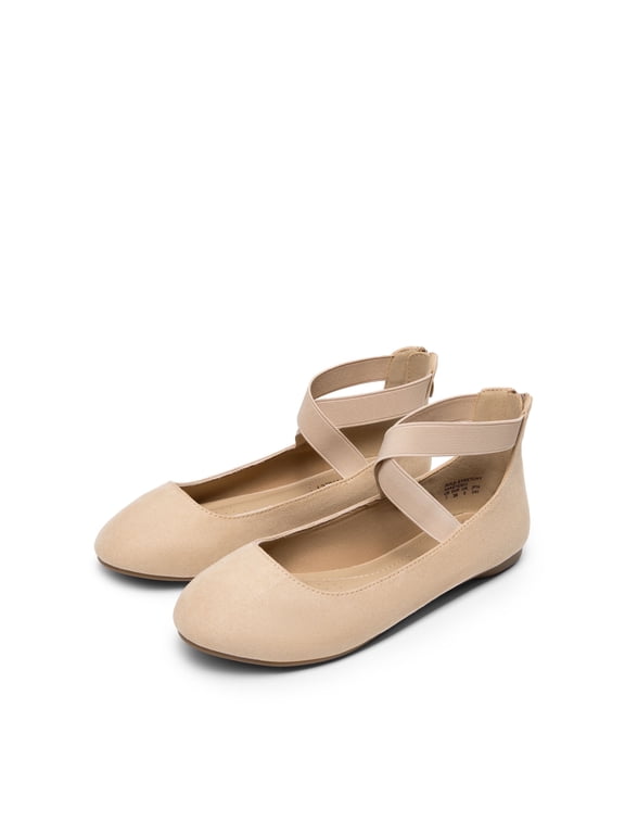 Women's Ballet Flats Stretchy Mary Jane Slip-Ons Lightweight & Comfortable for Work/Daily Wear