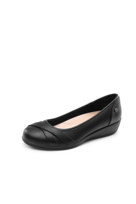 Women's Ballet Flats Work Dress Shoes Comfortable Slip On Dressy Flats for Women