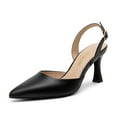 thumbnail image 1 of DREAM PAIRS Women's Chic Pointed-Toe Slingback Heels – Elegant & Versatile, 1 of 7