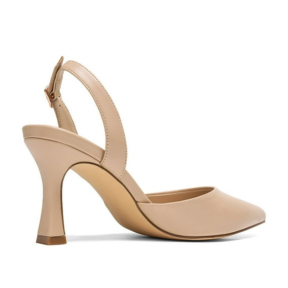 DREAM PAIRS Women's Chic Pointed-Toe Slingback Heels – Elegant & Versatile