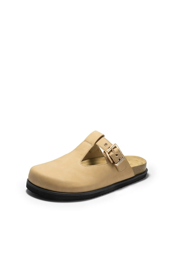 Women's Clogs & Mules Stylish Leather Mules Cork Footbed Couple's Clogs for Women