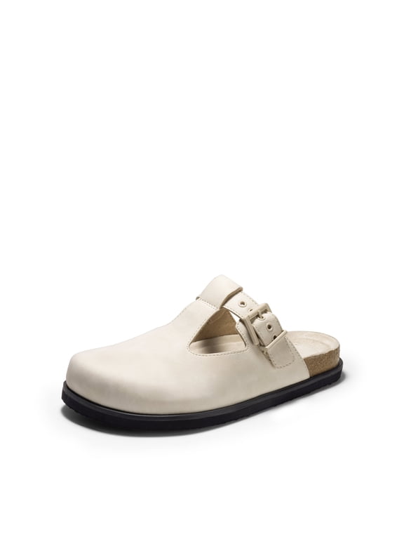 Women's Clogs & Mules Stylish Leather Mules Cork Footbed Couple's Clogs for Women
